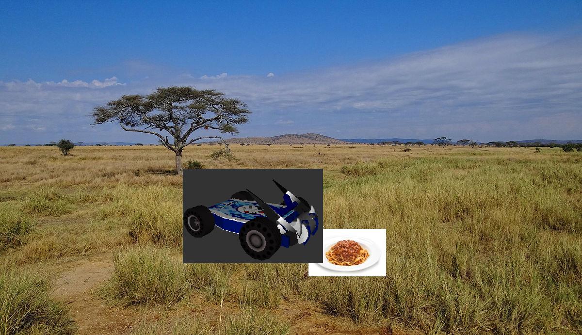 Resetti's Yeti Eating Spaghetti In The Serengeti.JPG