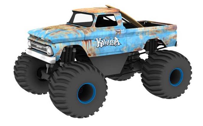 big kahuna monster truck toy