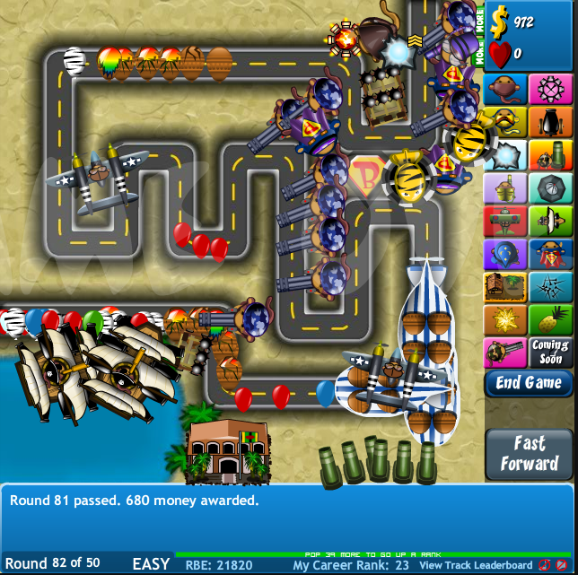 Bloons Tower Defense 4, Web Gaming Wiki